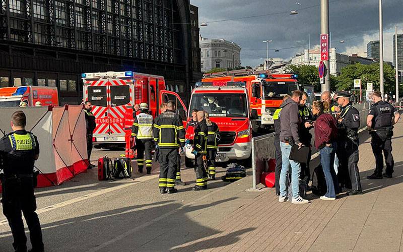 جرمنی: ہیمبرگ سٹیشن پر چاقو حملہ، 12 افراد زخمی، 39 سالہ خاتون گرفتار