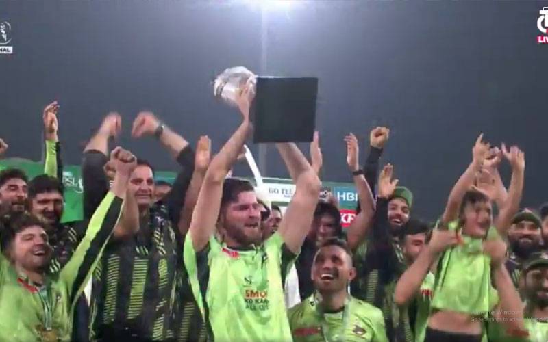لاہور قلندر نے تیسری مرتبہ پی ایس ایل ٹائٹل اپنے نام کر لیا