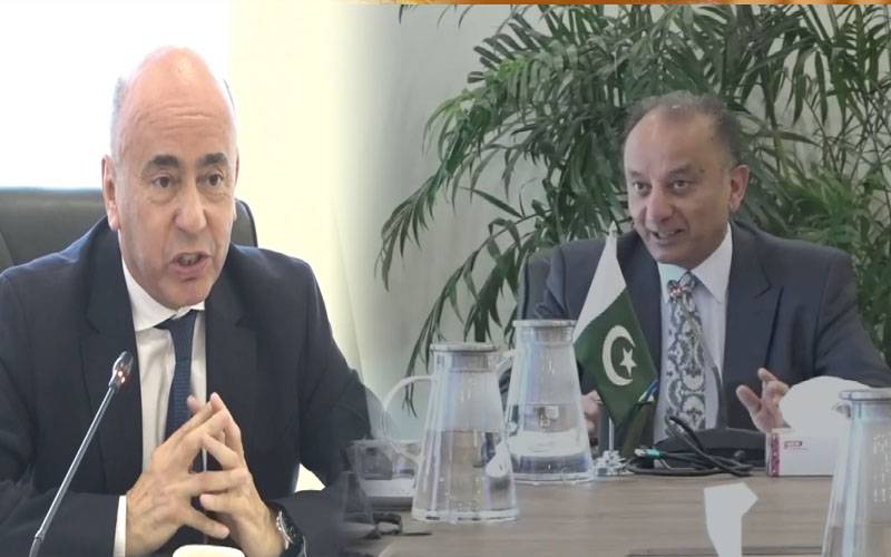 وزیرتوانائی سے ایشیائی ترقیاتی بینک کے ڈائریکٹر کی ملاقات،ماحولیاتی استحکام پر تبادلہ خیال