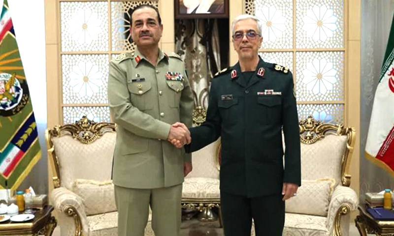 فیلڈ مارشل سید عاصم منیر کا تہران میں جنرل سٹاف ہیڈ کوارٹرز کا دورہ