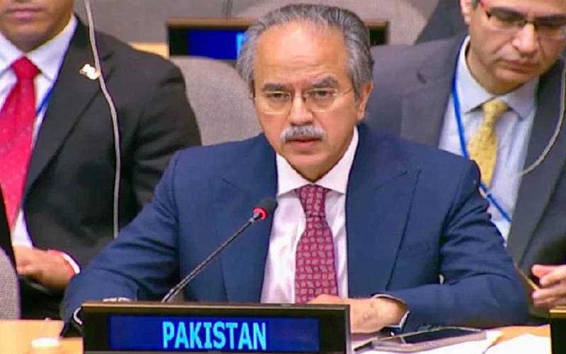 پاکستان کا اقوام متحدہ سے غزہ میں نسل کشی روکنے کا مطالبہ