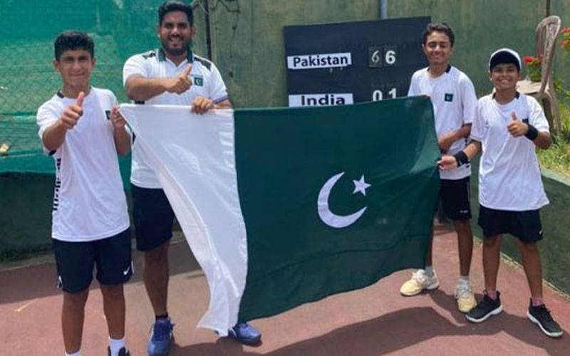 ساؤتھ ایشین انڈر 12 ٹینس، پاکستان نے بھارت کو روند ڈالا، فائنل میں سری لنکا سے مقابلہ