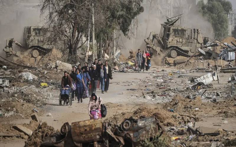 غزہ میں امداد لیتے افراد پر اسرائیل کی بمباری، مزید 40 فلسطینی شہید