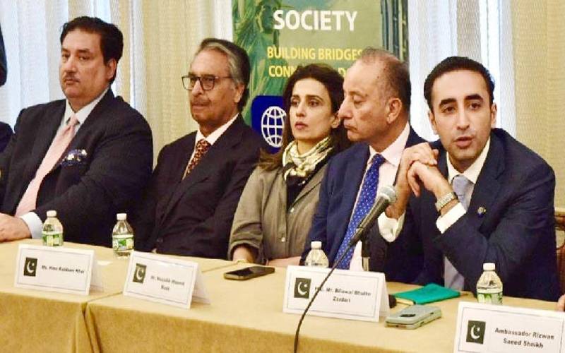 بلاول بھٹو کی قیادت میں وفد نیویارک کا دورہ مکمل کر کے واشنگٹن پہنچ گیا 