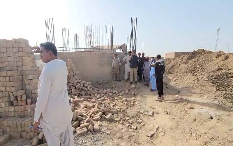 جعفرآباد؛الخدمت فاؤنڈیشن فنڈسے زیرتعمیرہسپتال میں دھماکہ 