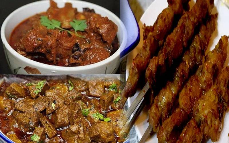 بڑی عید کا دسترخوان اور گوشت کے مزیدار پکوان