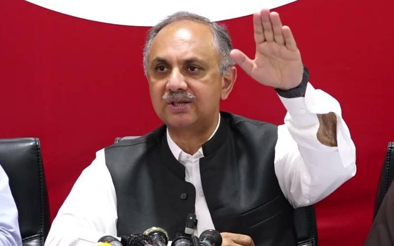 بانی پی ٹی آئی جلد رہا ہوکر اپنی قوم کے درمیان ہوں گے: عمر ایوب