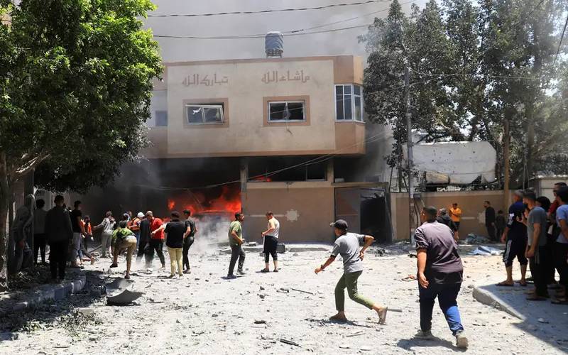 اسرائیلی حملوں میں شدت، مزید 95 فلسطینی شہید، جبری انخلا کا حکم