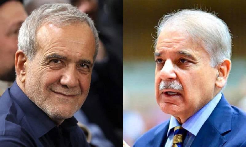 وزیراعظم شہباز شریف کا ایرانی صدر کو فون، مکمل یکجہتی کا اظہار 