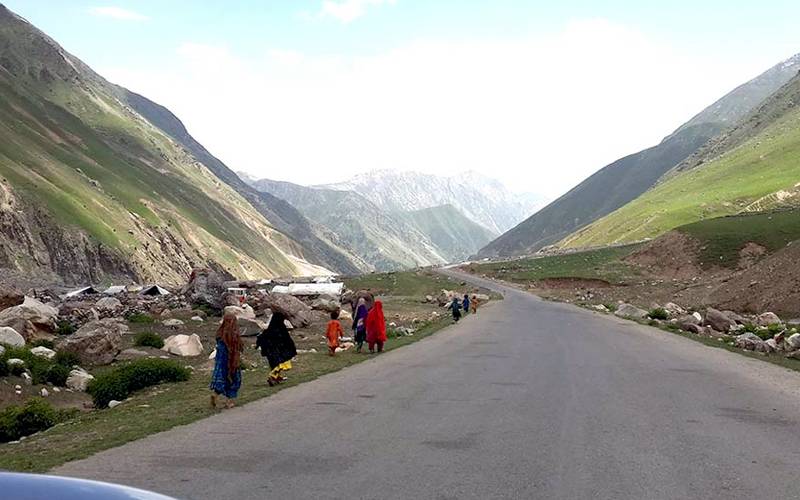 ناران کاغان روڈ مہانڈری کے مقام سے بند رہیگا