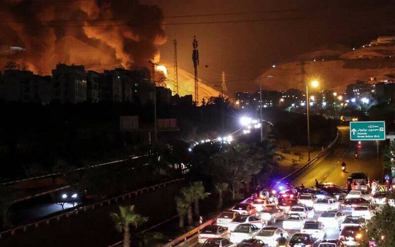 اسرائیل کے ایک بار پھر ایران پر حملے، تہران میں مختلف اہداف کو نشانہ بنایا