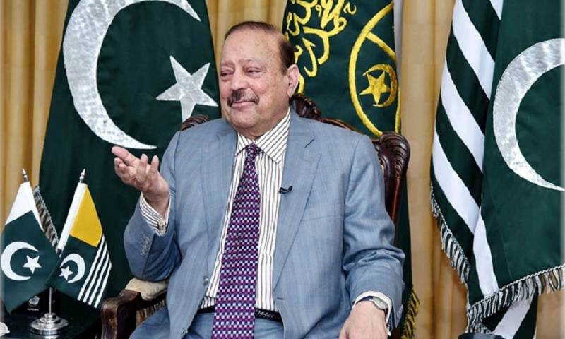 صدر آزاد کشمیر سے چیف جسٹس سپریم کورٹ کی ملاقات