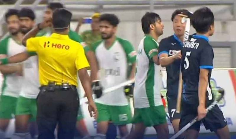نیشنز ہاکی کپ میں پاکستان کی جاپان کو 2-3 سے شکست