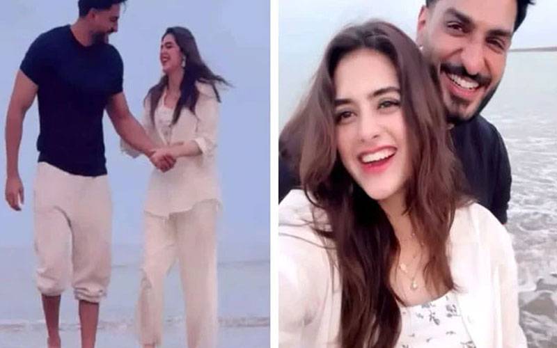 اداکارعمر شہزاد کے اہلیہ شانزے کیساتھ سیر سپاٹے