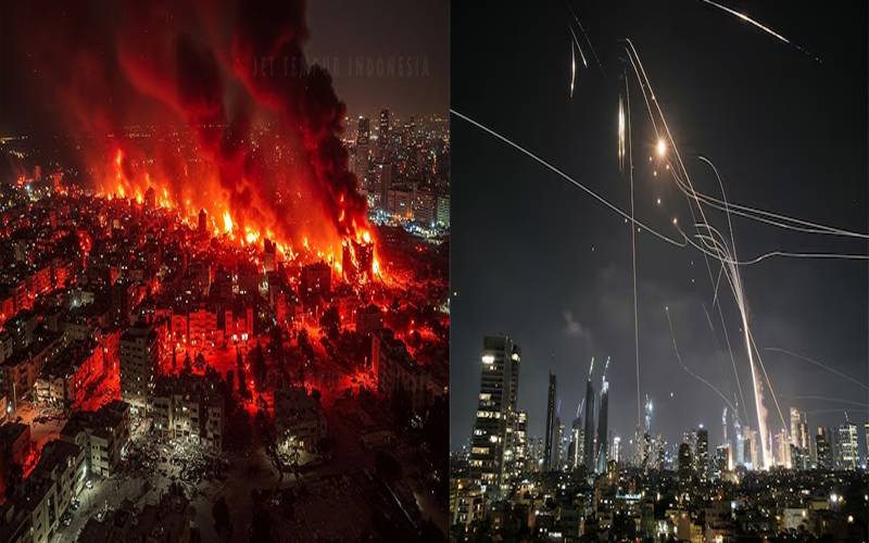 ایران نے پھر اسرائیل پر میزائلوں کی بارش کر دی،عمارتیں ملبے کاڈھیر ، 24 ہلاک 