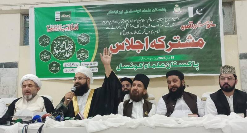 تمام مکاتب فکرکےعلماء و مشائخ کی ایران پر اسرائیلی جارحیت کی مذمت، پیغام پاکستان ضابطہ اخلاق جاری