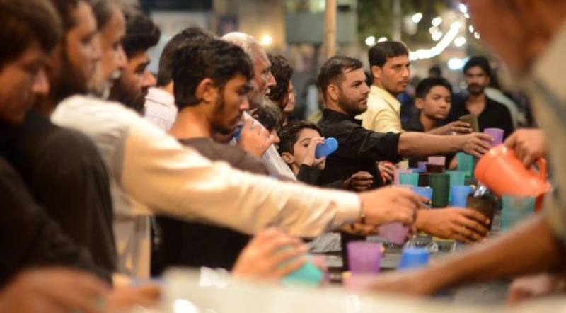 محرم الحرام میں حکومت سبیلیں لگائے گئی،قواعد و ضوابط جاری، چیکنگ ہوگی 