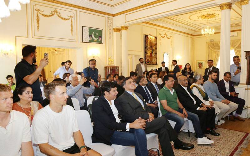  انگلینڈ میں لاہور قلندرز کے اعزاز میں تقریب 