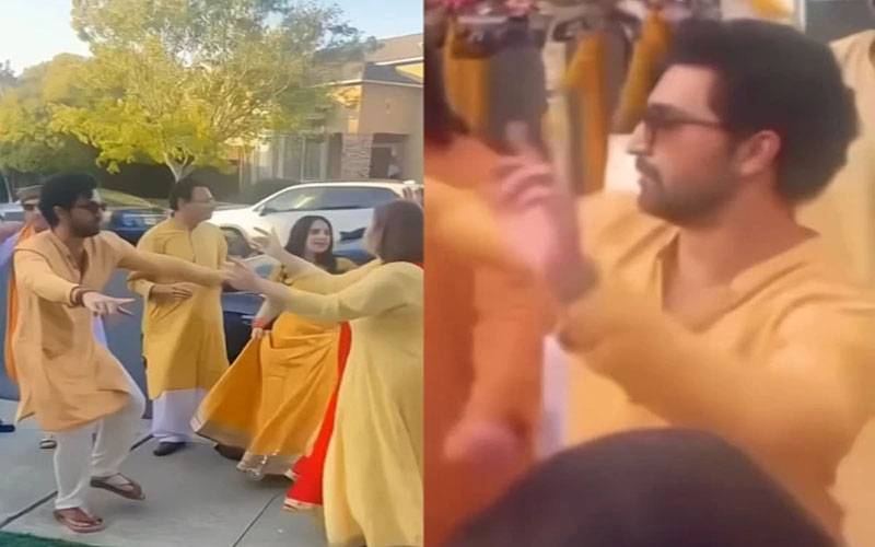 احد رضا میر دوسری شادی کر رہے ہیں؟ مایوں میں بھنگڑا ڈالنے کی ویڈیو وائرل