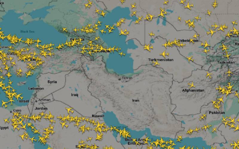 مشرق وسطیٰ میں فضائی حدود کی بندش،26پروازیں متاثر،مزید 249 کو خطرہ 