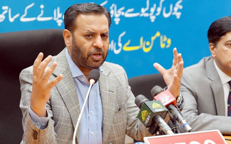 پولیو فری پاکستان کیلئے سیاسی اور عملی وابستگی غیر متزلزل ہے،وفاقی وزیر صحت