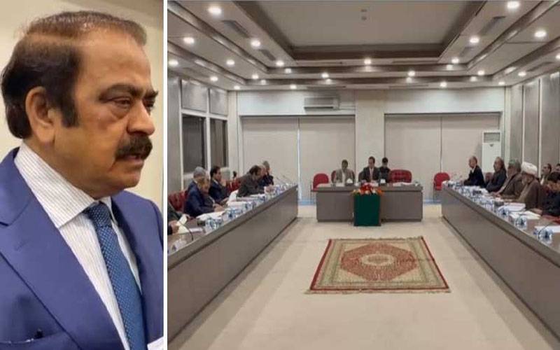 حکومت تمام معاملات پر بات چیت کرنے کیلئے تیار ہے: رانا ثنا اللہ