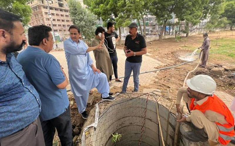 کراچی: برنس گارڈن میں1927ء میں بنائے گئے 4 کنویں فعال، بارش کا پانی ذخیرہ ہو گا