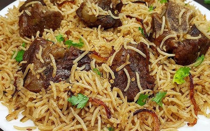 دم پخت پلاؤ بنانےکی آسان ترکیب