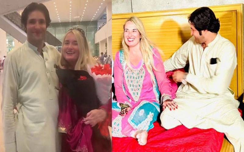 فیس بک کی دوستی محبت میں تبدیل، امریکی خاتون نوجوان سے شادی کیلئے پاکستان پہنچ گئی