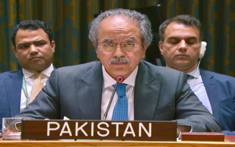 پاکستان کا سلامتی کونسل سے غزہ میں اسرائیلی مظالم فوری روکنے کیلئے اقدامات کا مطالبہ