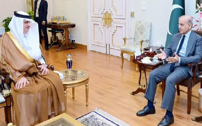 قیام امن و استحکام کیلئے کردارپر سعودی عرب کاوزیراعظم شہباز شریف سے اظہارتشکر