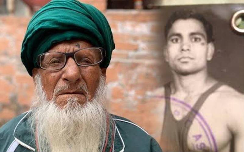 پاکستان کیلئے پہلا گولڈ میڈل جیتنے والے نامور پہلوان  کا 100 برس کی عمر میں انتقال