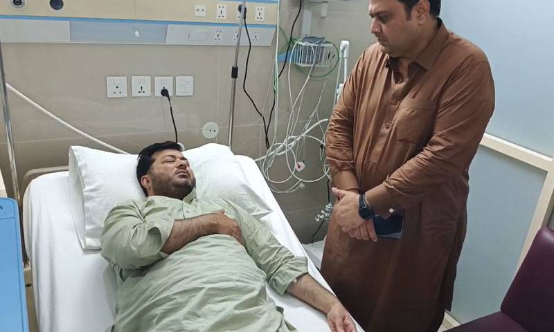 تحریک انصاف کے ایم پی اے حافظ فرحت عباس ہسپتال منتقل 