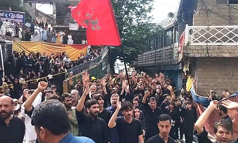 کراچی،لاہور اور پشاور سمیت ملک بھر میں یوم عاشور کے مرکزی جلوس اختتام پذیر