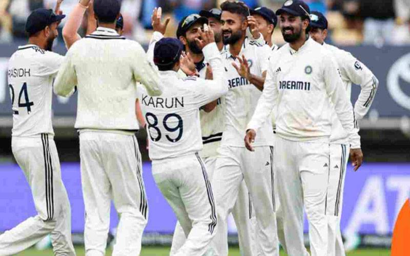 دوسرا ٹیسٹ، بھارت نے انگلینڈ کو 336 رنز سے شکست دے کر سیریز 1-1 سے برابر کردی