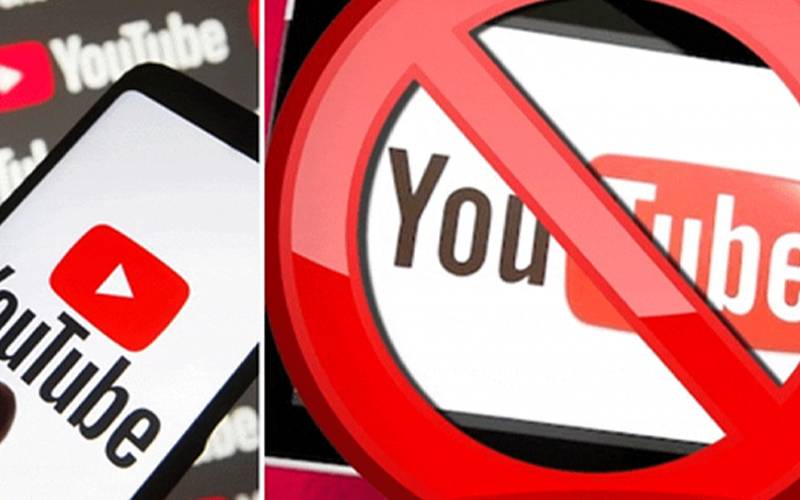 27 معروف یوٹیوب چینلز بلاک کرنے کا حکم
