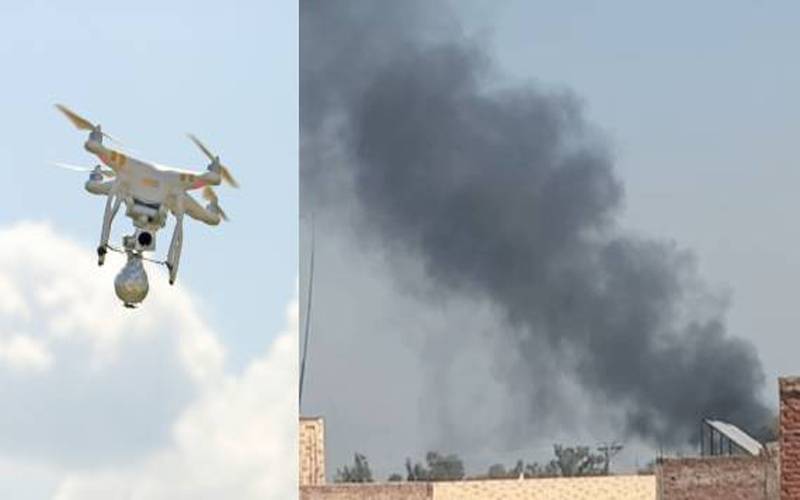  بنوں:دہشتگردوں کا ڈرون حملہ، بم گھر پر گرنے سے خاتون جاں بحق،3 زخمی،تھانے کو بھاری نقصان