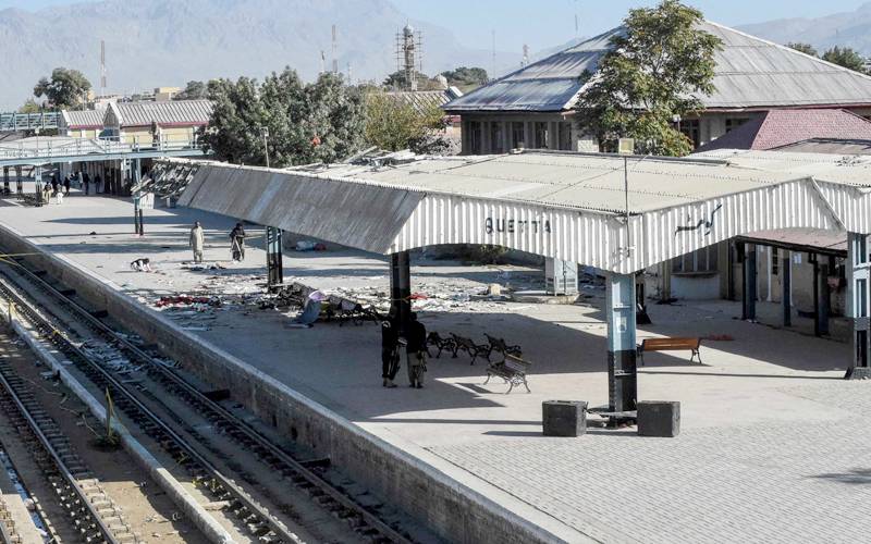 سیکیورٹی خدشات،کوئٹہ سے اندورن ملک ٹرین سروس معطل