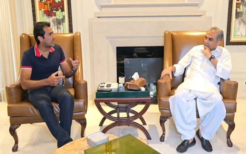 محسن نقوی سے اعصام الحق کی ملاقات، ملک میں ٹینس کے فروغ کیلئے اقدامات پر تبادلہ خیال