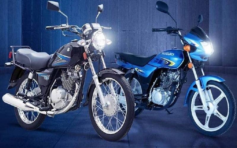 سوزوکی موٹرسائیکلوں کی قیمتوں میں بھی اضافہ