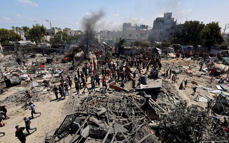 غزہ پر اسرائیل کے وحشیانہ حملوں میں 74 فلسطینی شہید