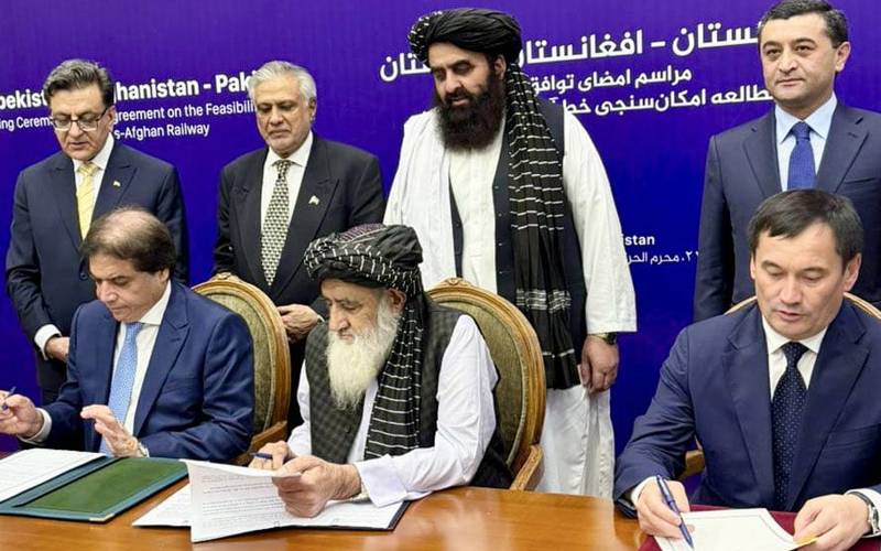 پاکستان، افغانستان اور ازبکستان کے درمیان ریلوے معاہدہ طے پا گیا