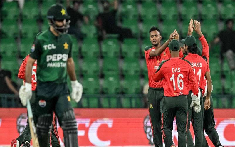 پہلاٹی20: بنگلادیش نے پاکستان کو 7 وکٹ سے شکست دے دی