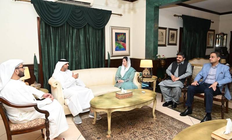  امارات کے سفیر کی خاتون اول آصفہ بھٹو زرداری سے ملاقات،باہمی دلچسپی کے امور پر تبادلہ خیال