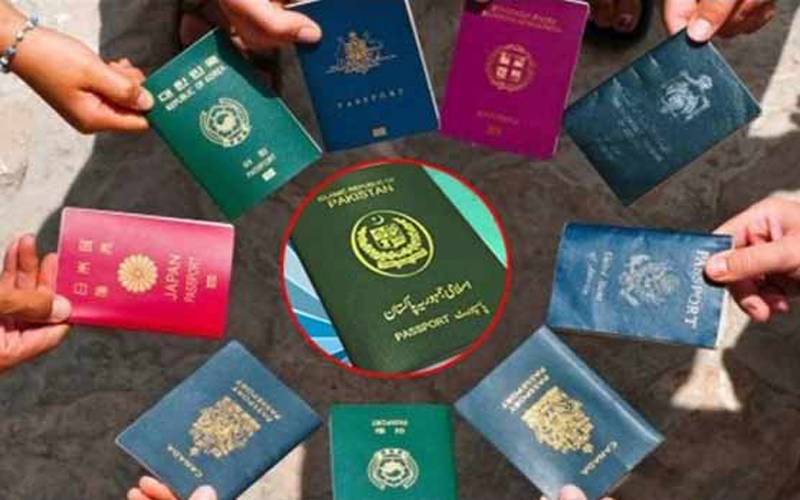 دنیا کے طاقتور اور کمزور پاسپورٹس کی نئی فہرست جاری، پاکستان کا کونسا نمبر؟