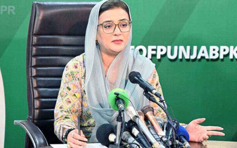 بانی پی ٹی آئی شدید ذہنی دباؤ کا شکار ہیں: عظمیٰ بخاری