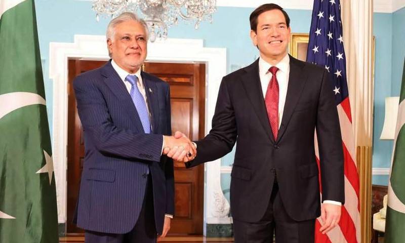 امریکی نائب وزیر اعظم اسحاق ڈار کی امریکی ہم منصب سے  واشنگٹن  میں اہم  ملاقات