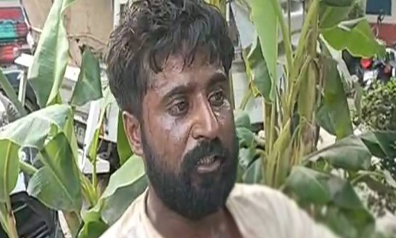 کراچی میں رکشہ ڈرائیور نے چالان سے تنگ آکر نس کاٹ لی