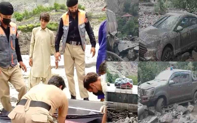گلگت میں سیلابی تباہ کاریاں،سرچ آپریشن جاری 
