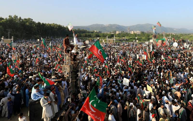 پی ٹی آئی کارکنان کو پاپو ایکٹ کے تحت دی گئی سزا معطل
